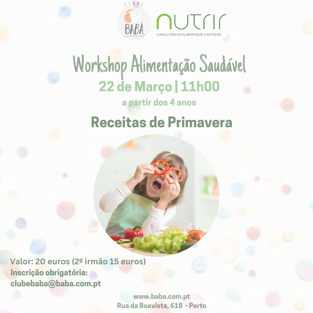 Workshop de Alimentação Saudável para Crianças