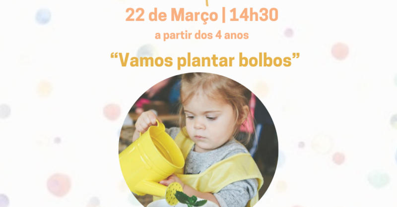 Oficina: Vamos plantar Bolbos no Clube Babá