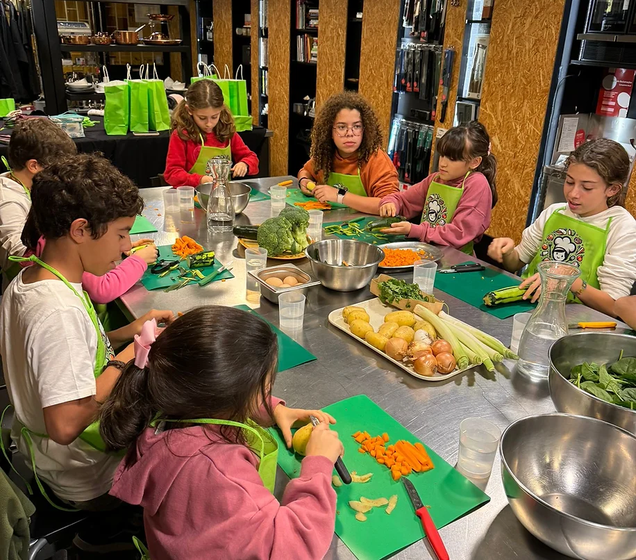 Cursos Cozinha Mini Chefs Páscoa e Verão