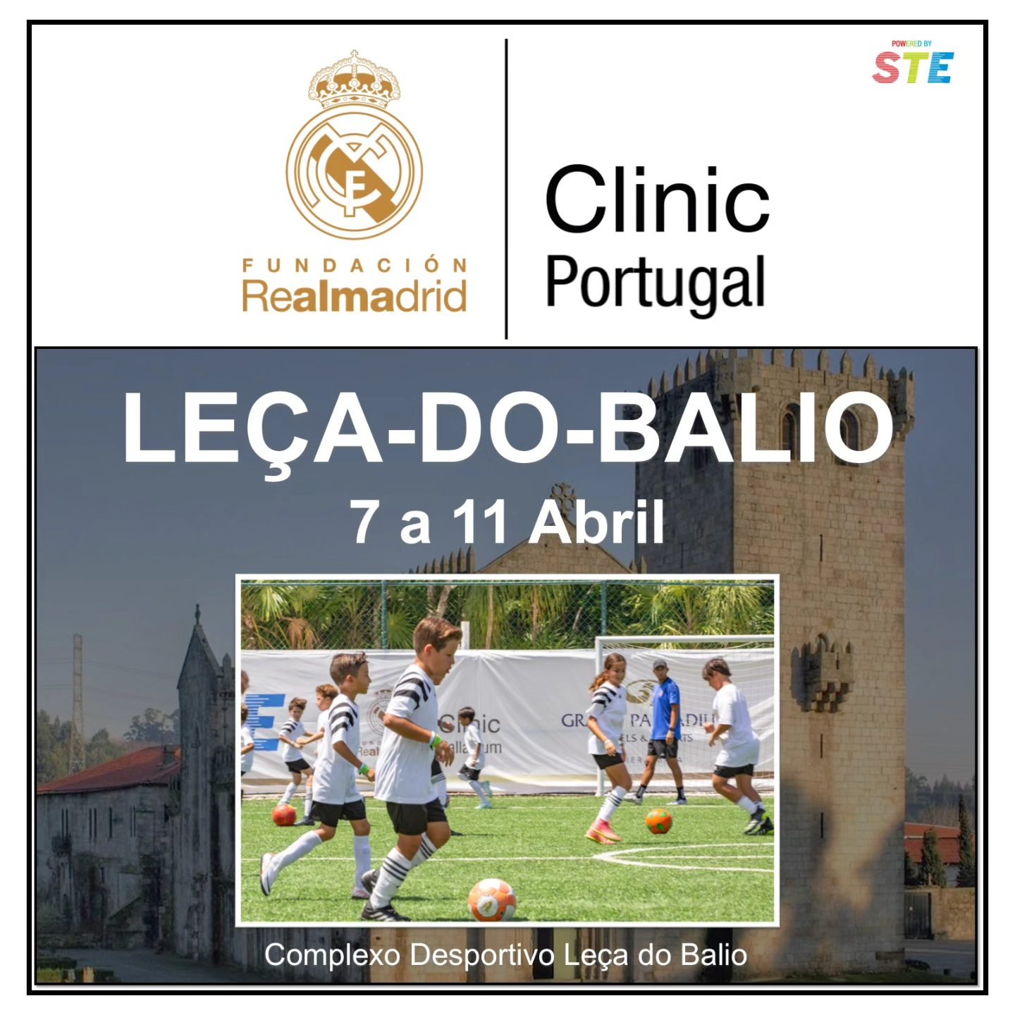 Campo Férias Real Madrid Páscoa Porto