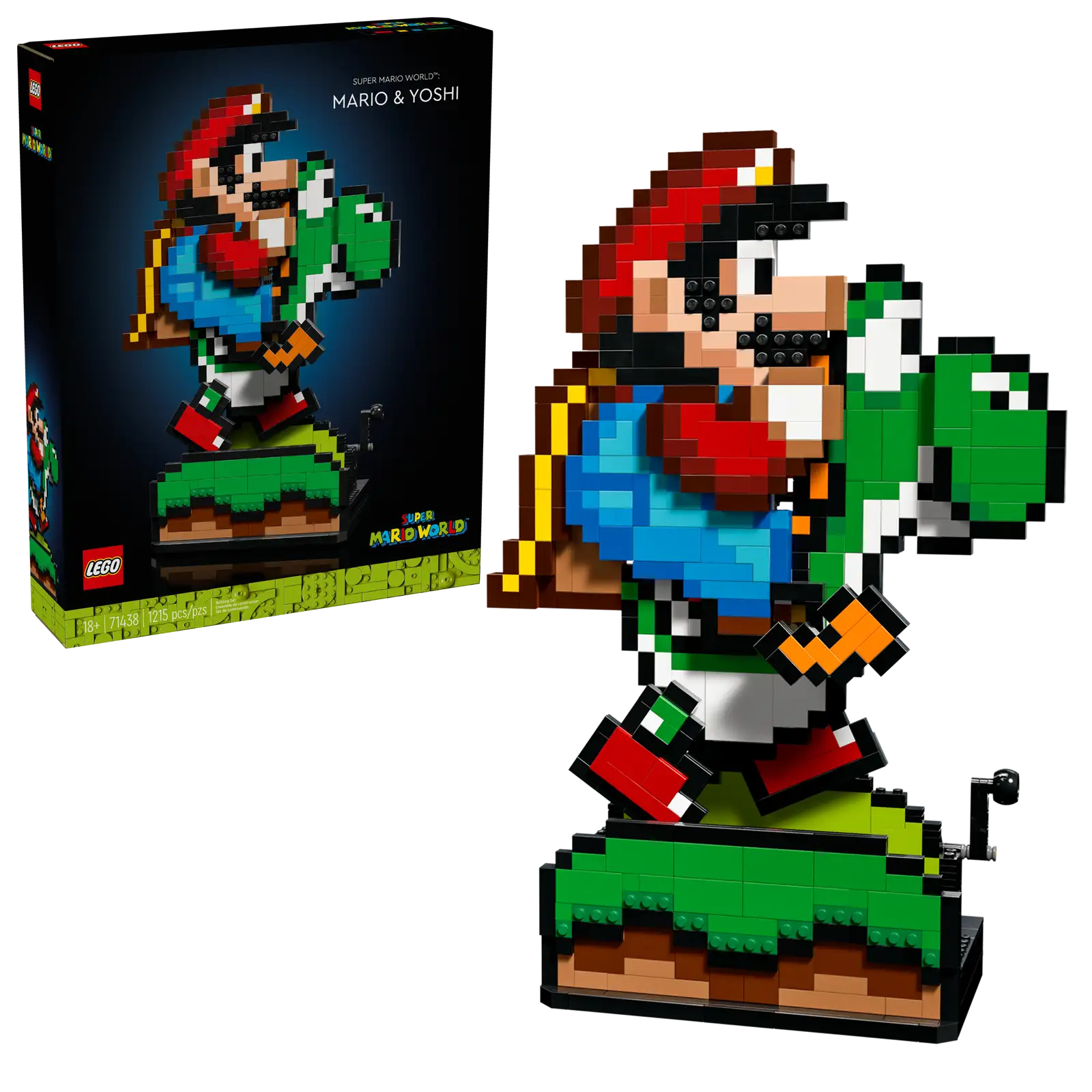 Mario Yoshi Lego