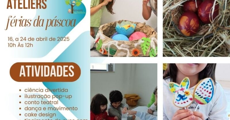 Atelier Férias da Páscoa Árvore dos Bebés