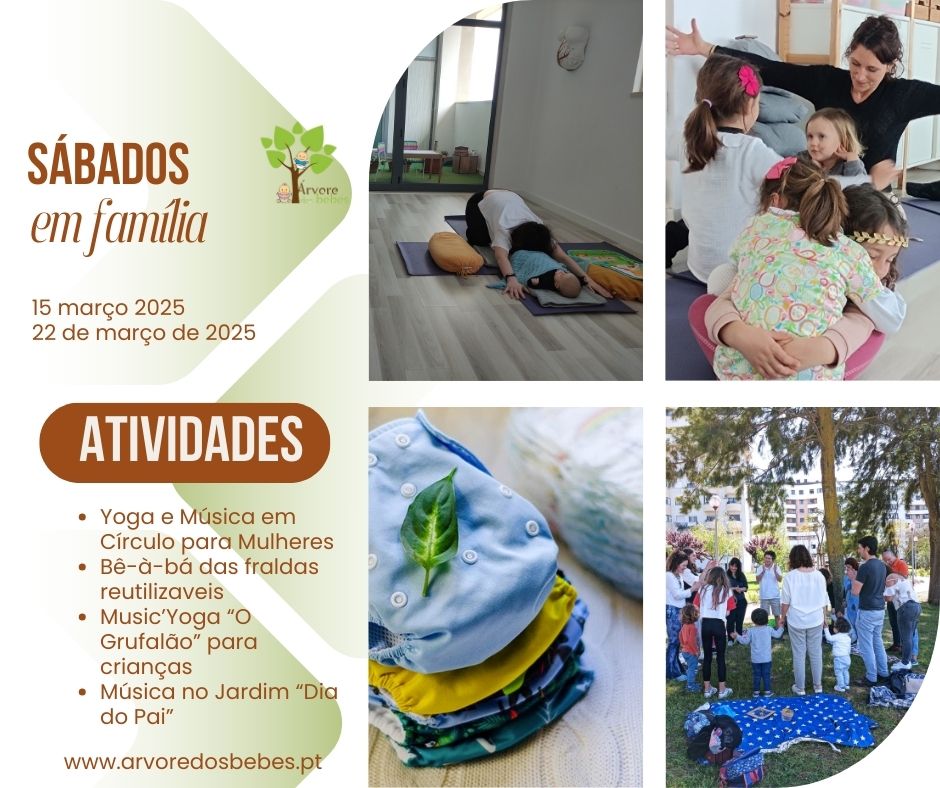 Sábados em Família – Agenda de Março