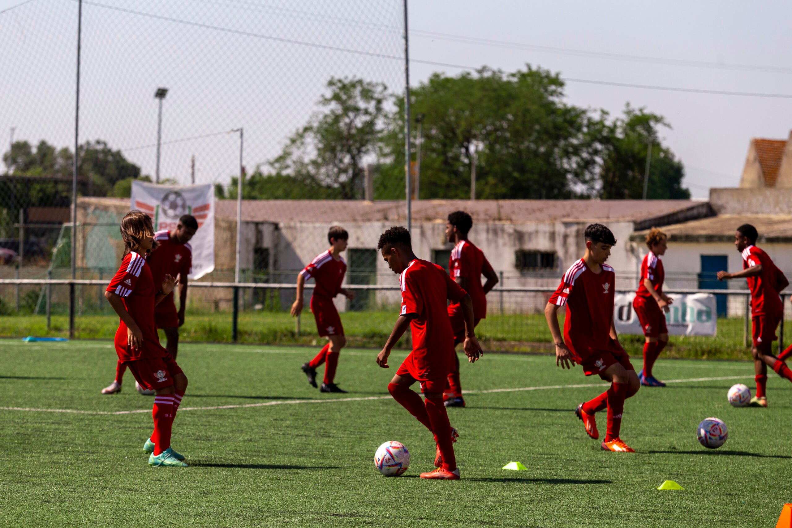 Treino Football Camp Lisboa