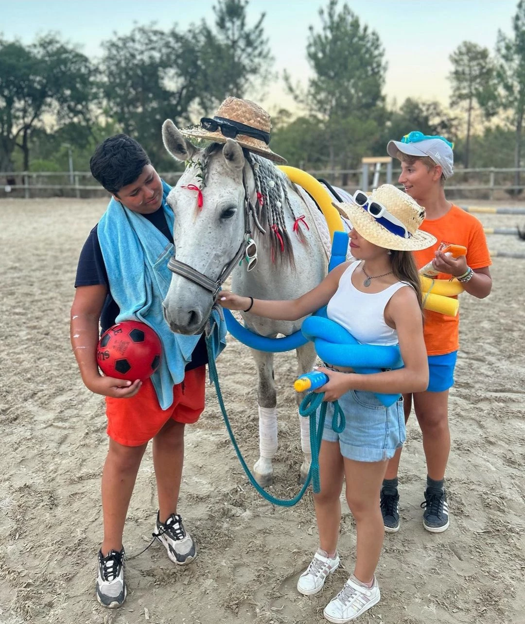 Campo de férias equestre Alentejo com cavalos