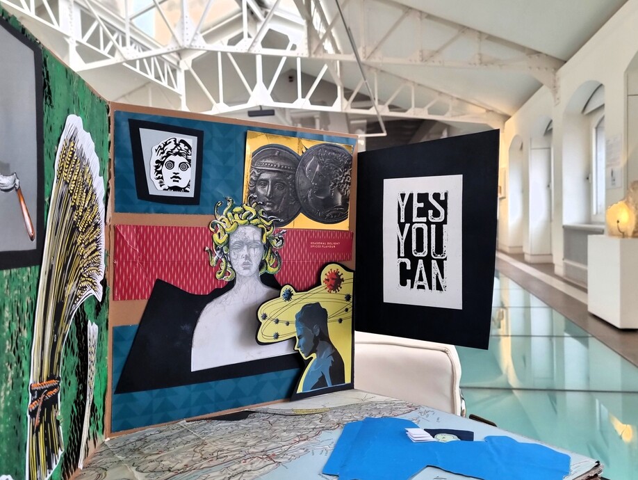 O mito de Medusa em pop-up | Oficina para famílias