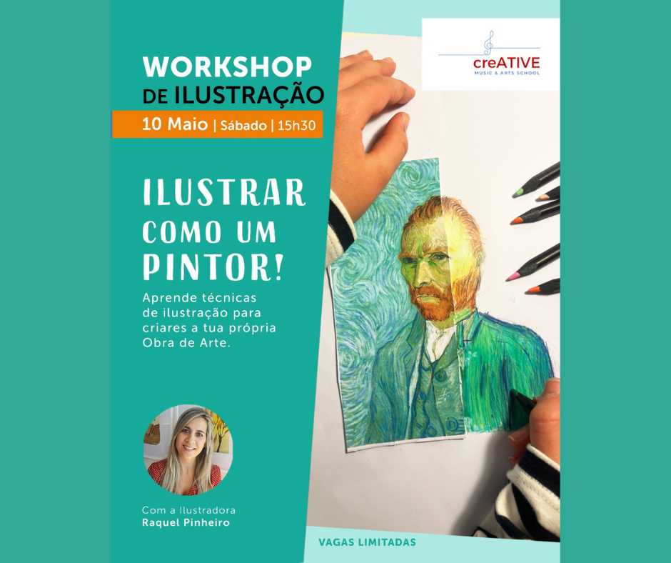 ATELIER DE ILUSTRAÇÃO “Ilustrar como um Pintor!”