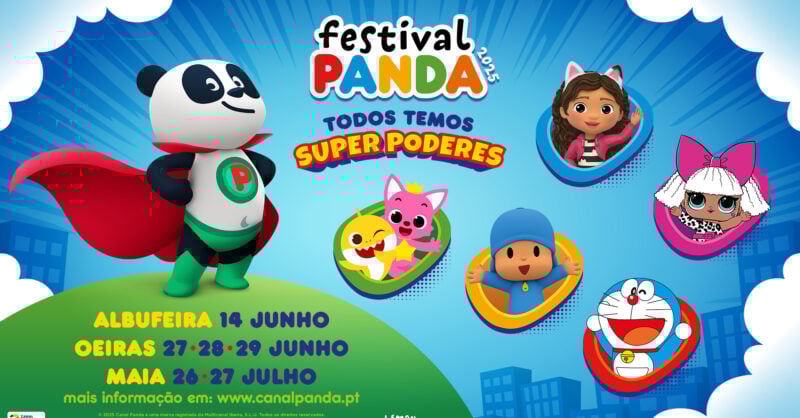 Preparem-se: O Festival Panda 2025 vem aí, com o Tema “Todos temos Superpoderes!”