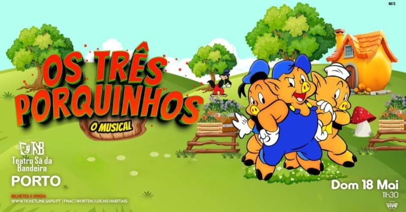 Os Tres Porquinhos no Porto