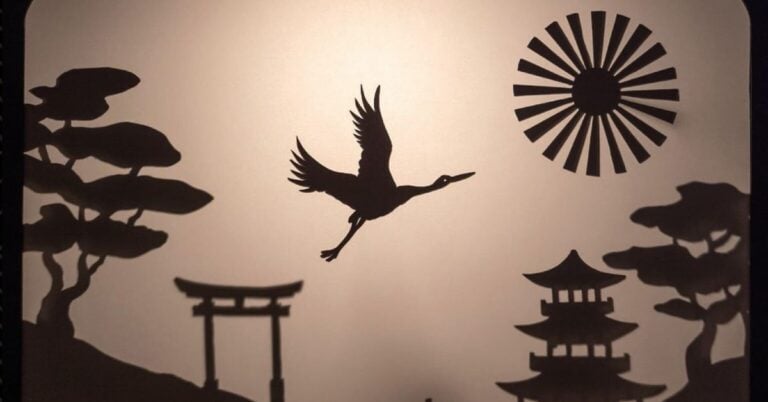 Teatro de Sombras – O Canto do Tsuru