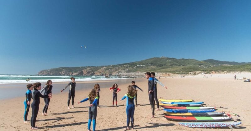 Campo de Férias Surf em Cascais no Verão