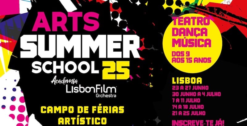 Campo de Férias Artístico em Lisboa: Arts Summer School