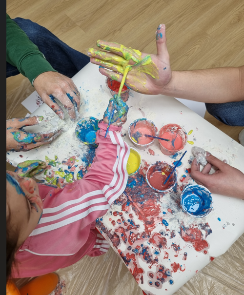 VAMOS PINTAR, SUJAR E BRINCAR – Tintas Caseiras e Comestíveis (+6 meses)