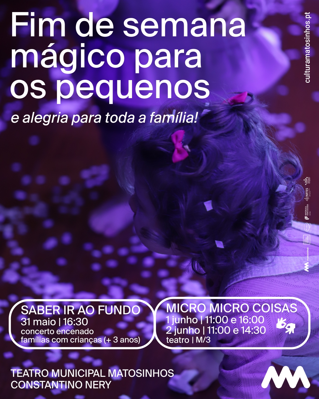 Fim de semana mágico para os pequenos e alegria para toda a família