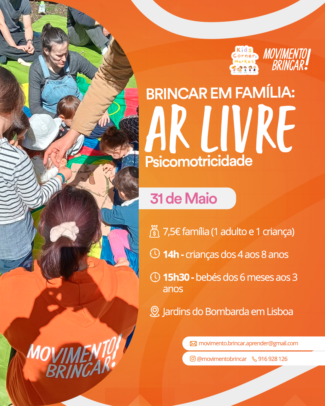 Brincar ao Ar Livre – Jardins do Bombarda