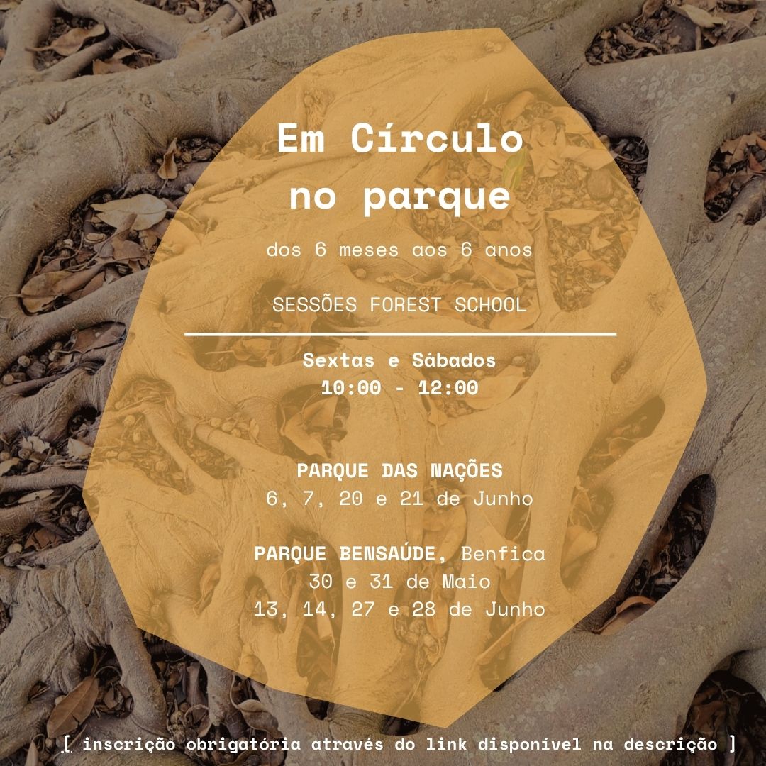 Em Círculo no Parque – Sessões forest school