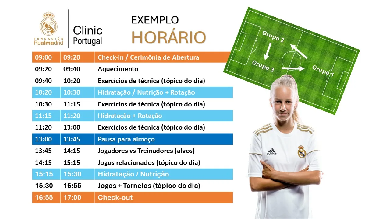 Programa Campo de Férias Real Madrid Lisboa