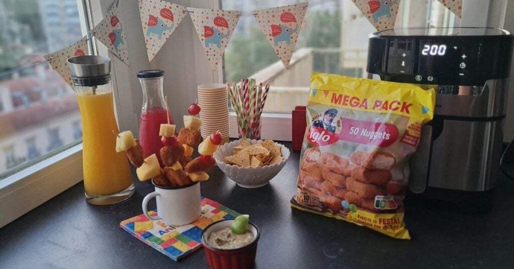 Receitas para Festa de Aniversário com nuggets
