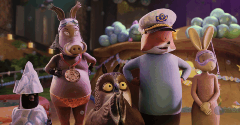 Filme A Raposa e a Lebre Salvam a Floresta