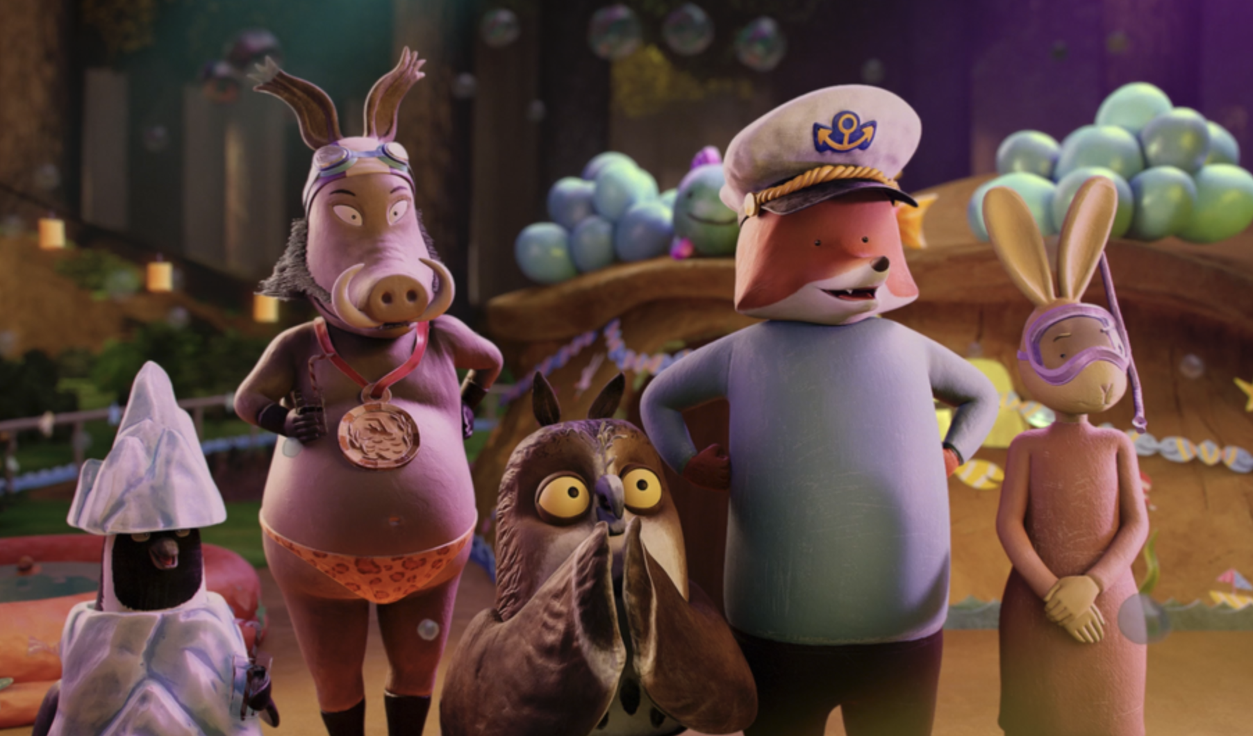 Filme A Raposa e a Lebre Salvam a Floresta