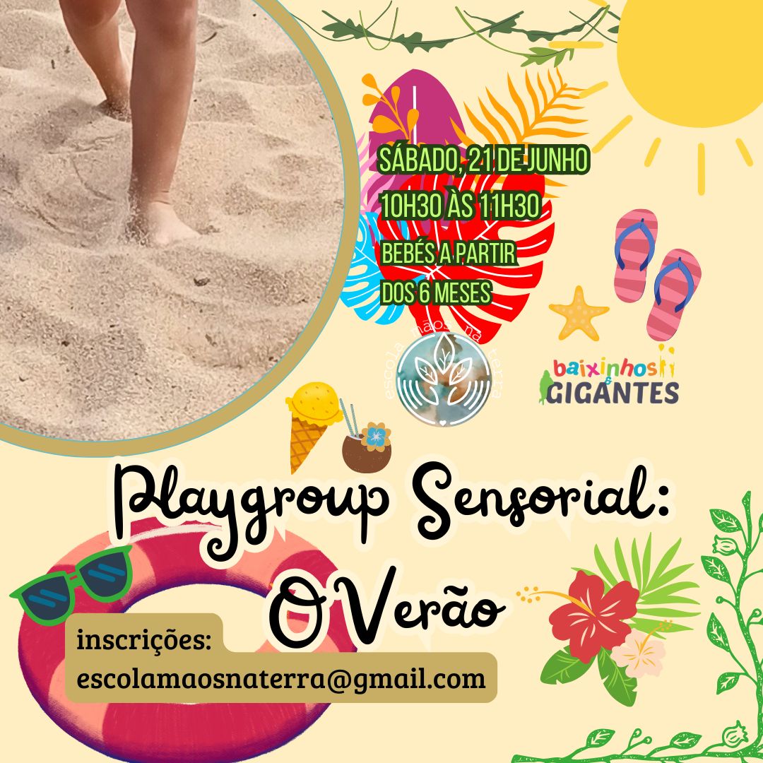 Playgroup Sensorial Verão