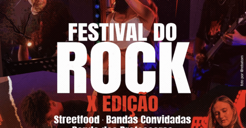 Cartaz Festival do Rock 2025