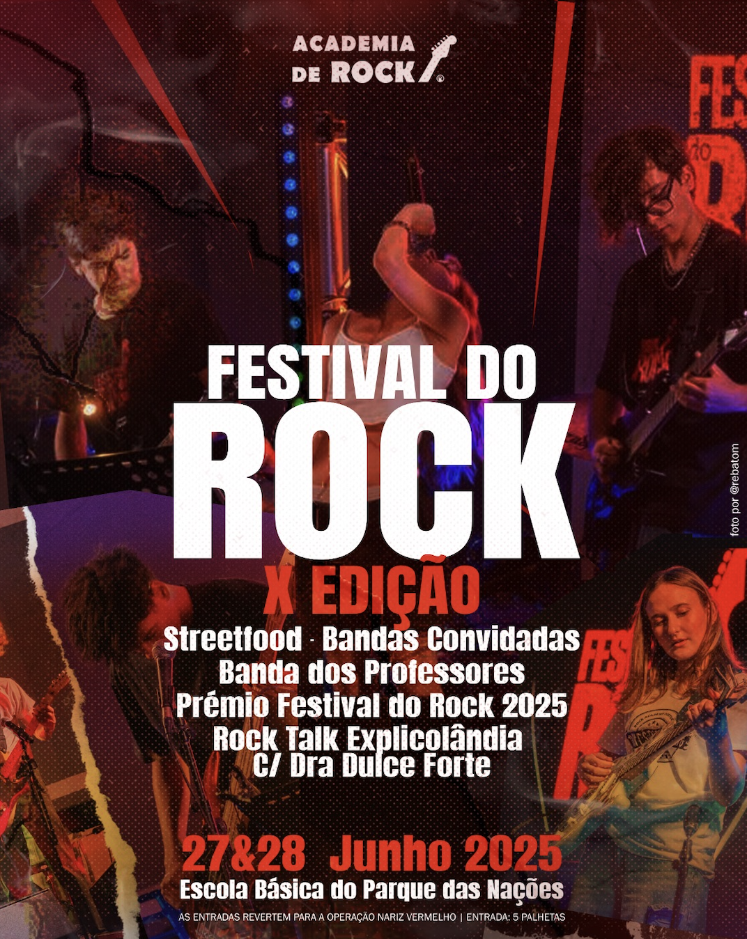 Cartaz Festival do Rock 2025