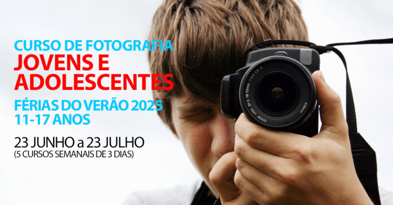 Curso de Fotografia em Lisboa para jovens no verão
