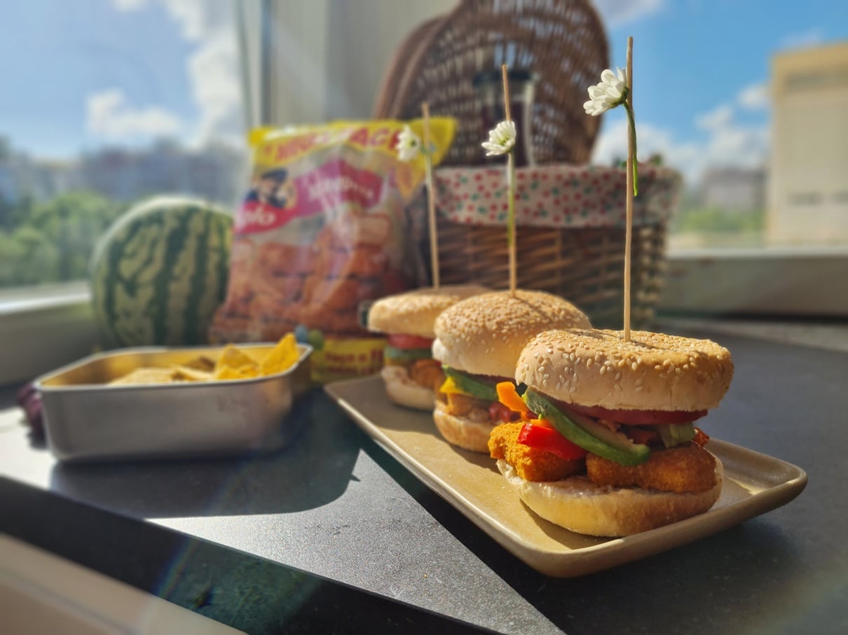 Hambúrguers Mexicanos de Nuggets