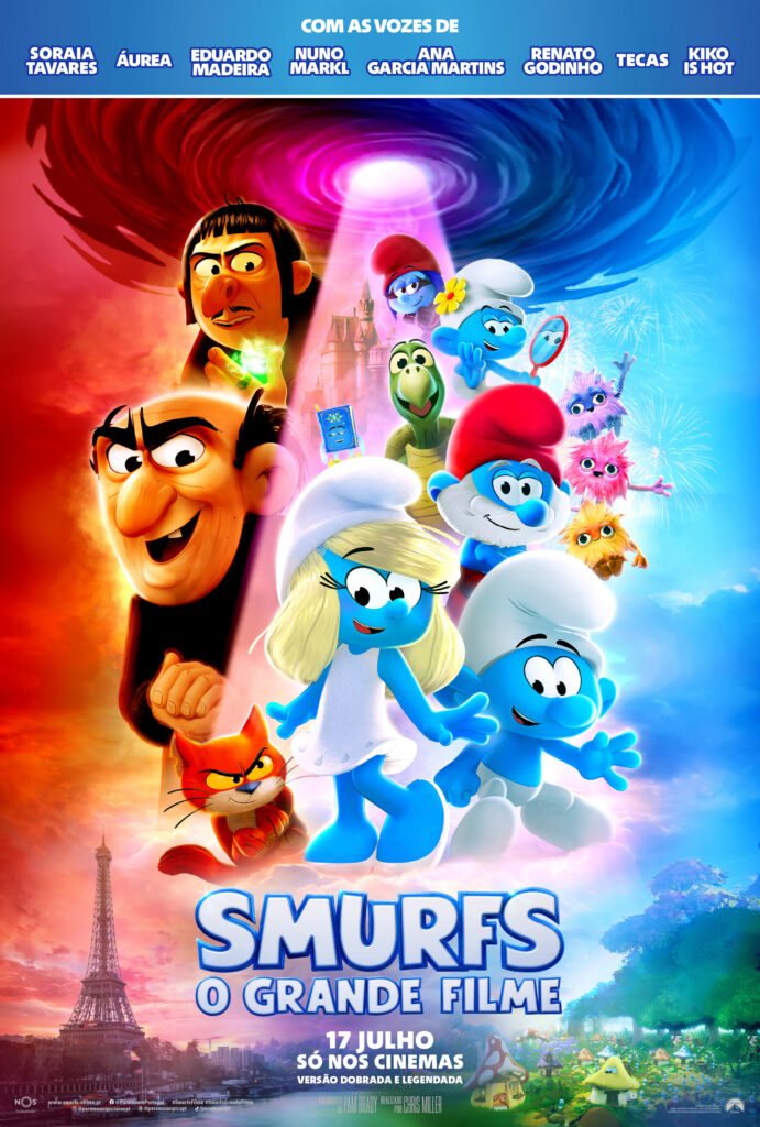 Smurfs o GRANDE Filme poster Final