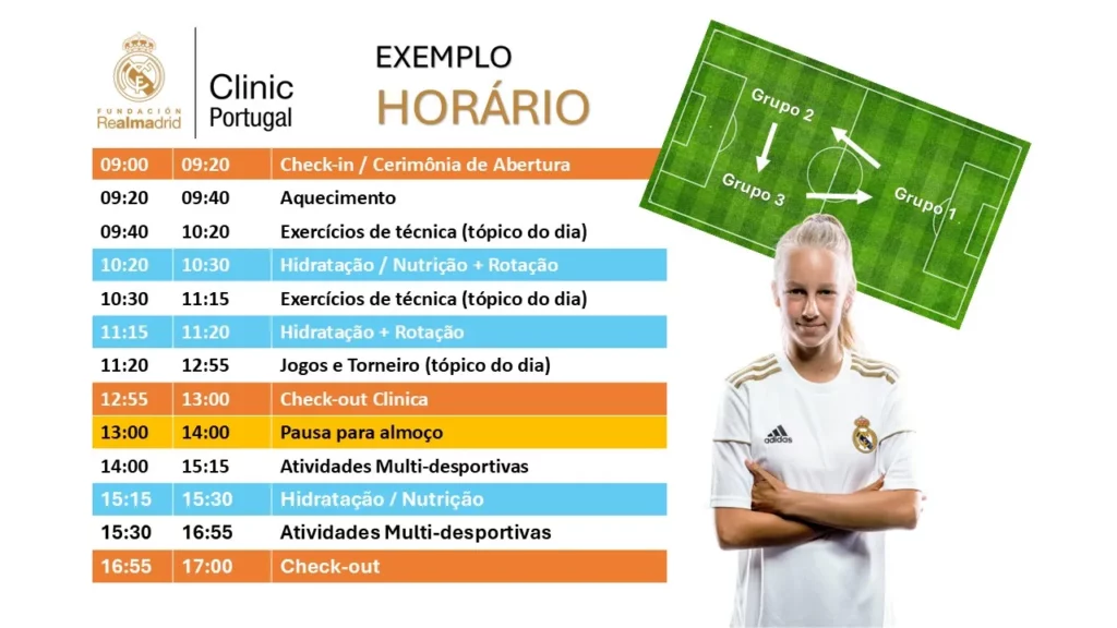 Programa Campo de Férias Real Madrid Açores