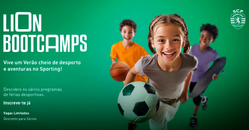 Férias Sporting em Alvalade: Summer Lion Bootcamps