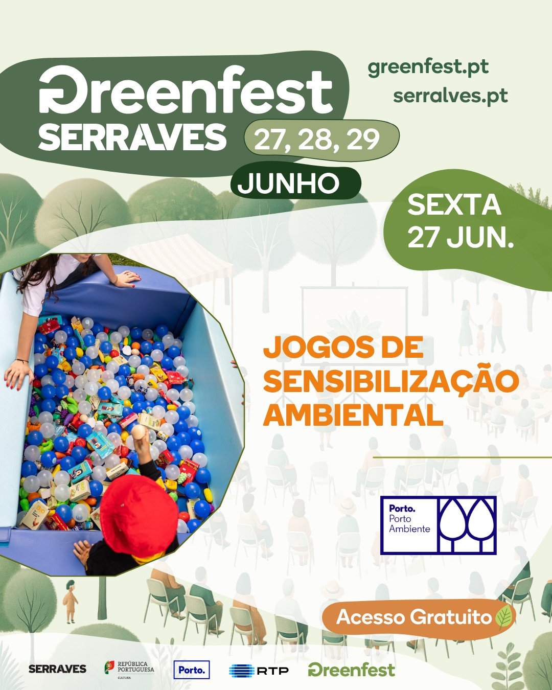 Jogos de Sensibilização Ambiental - Greenfest Serralves