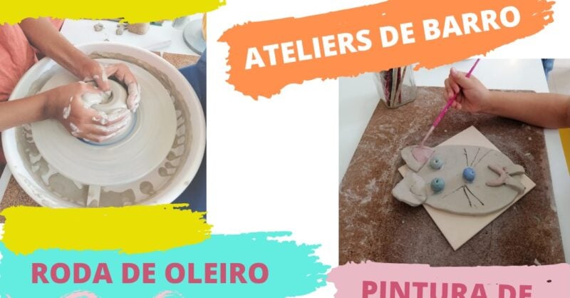 Workshops de Barro e cerâmica em Setúbal no Verão