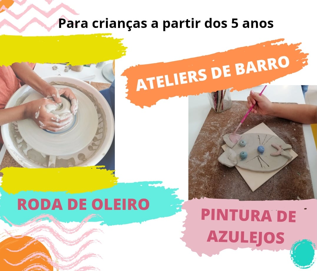 Workshops Barro e Cerâmica Setubal