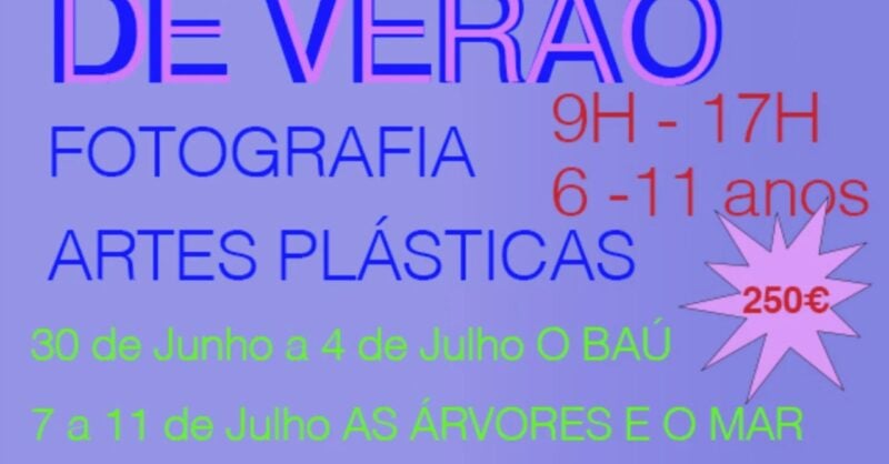 Workshops de Verão fotografia Clique