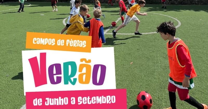 Campo de Férias de Futebol em Almada no Verão