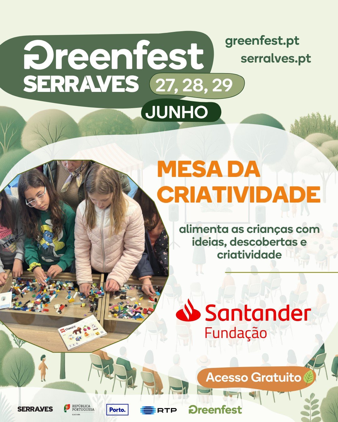 MESA DA CRIATIVIDADE - Greenfest Serralves