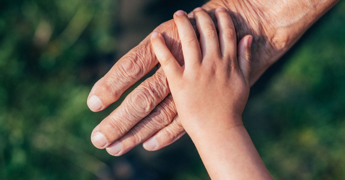 Avós e netos texto de Eduardo Sá