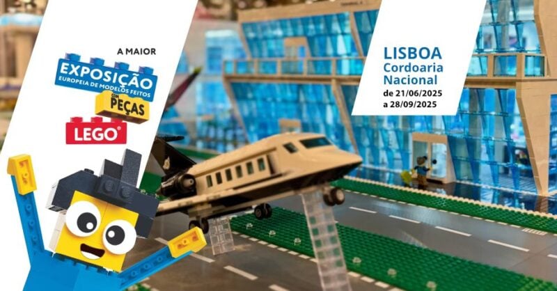 Exposição Peças Lego Cordoaria Nacional
