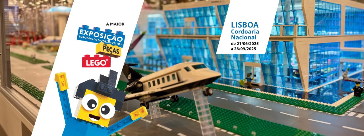 Exposição Peças Lego Cordoaria Nacional