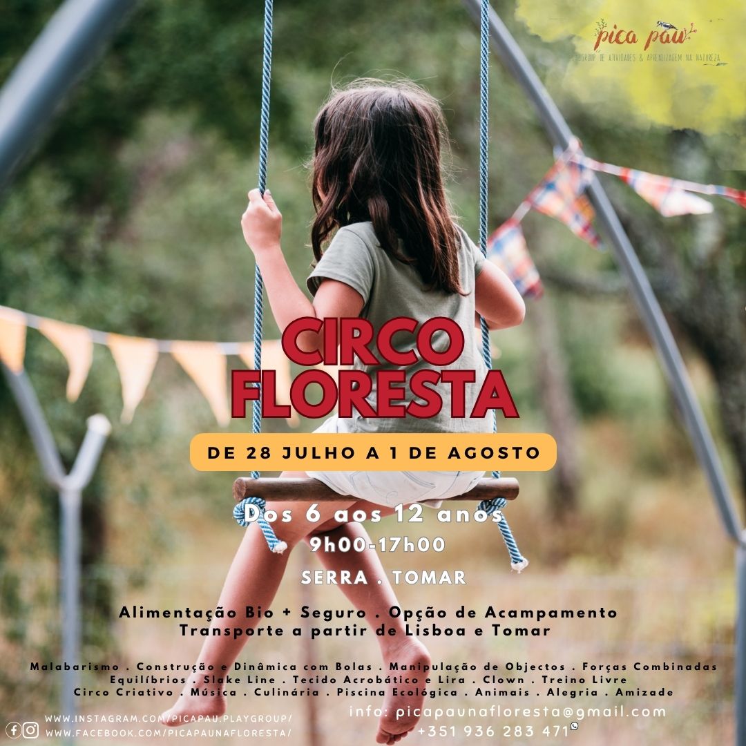 VERÃO COM CIRCO FLORESTA de 28 de Julho a 1 de Agosto ????????????