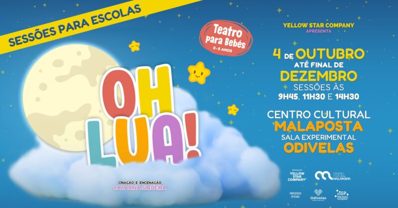 Teatro para bebés Oh Lua Escolas