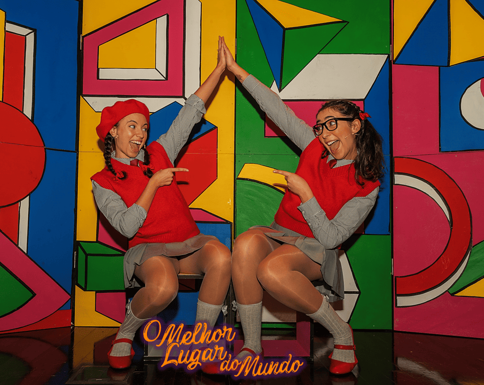 Peça de Teatro O Melhor Lugar do Mundo atrizes