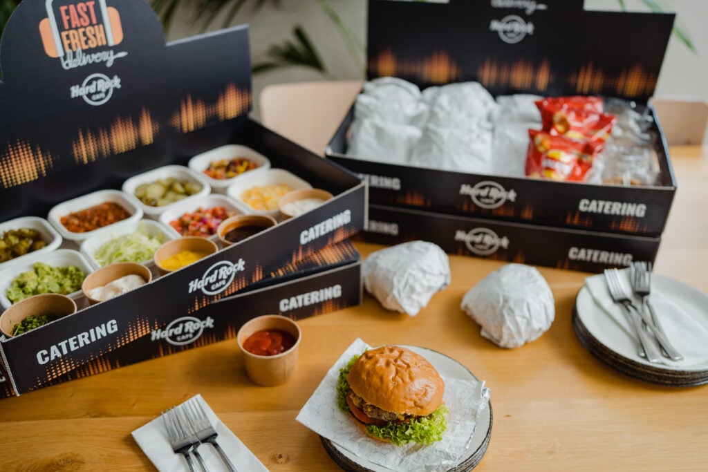 Catering festas Hard Rock Cafe Lisboa