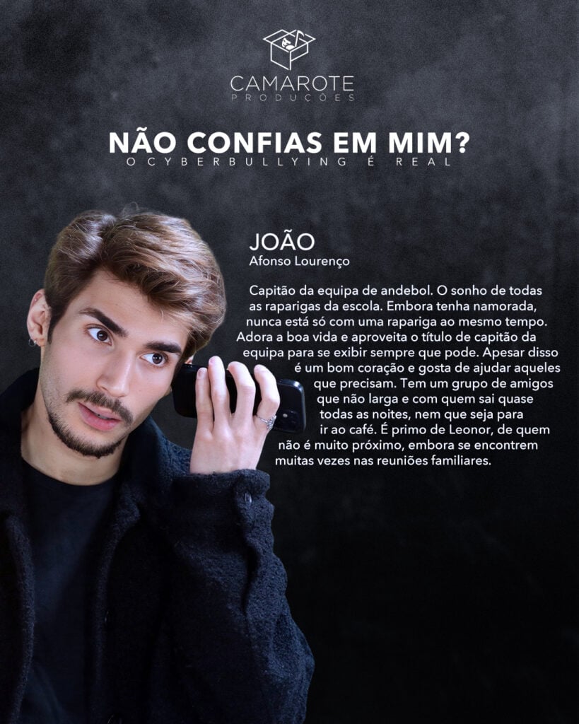 Peça de teatro “Não Confias Em Mim? João