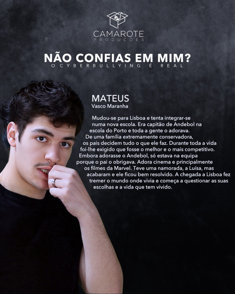 Peça de teatro “Não Confias Em Mim? Mateus