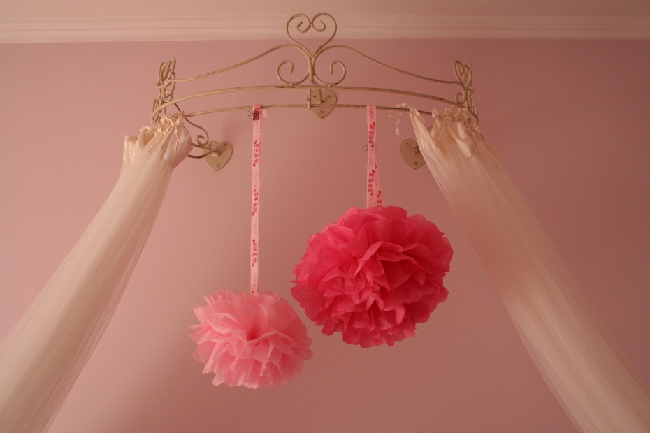 Pompons de Papel de Seda