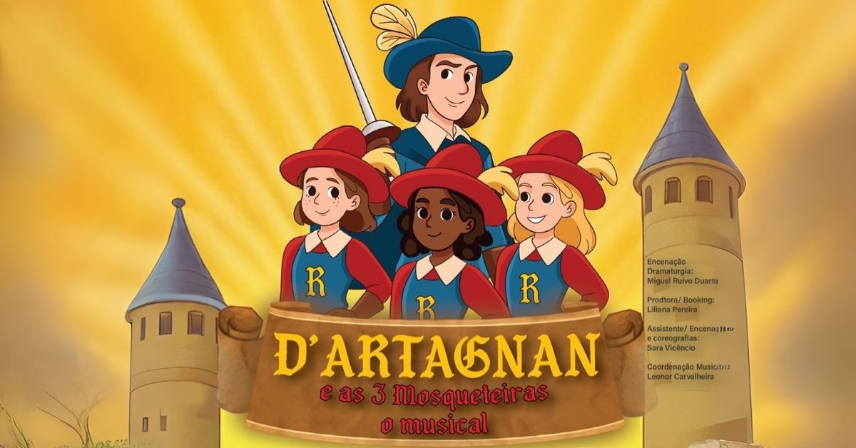 DARTAGNAN e as tres mosqueteiras Teatro