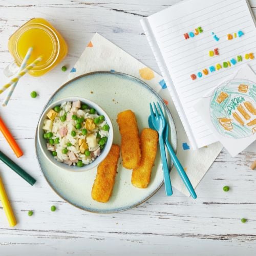 Douradinhos com Arroz Chau Chau